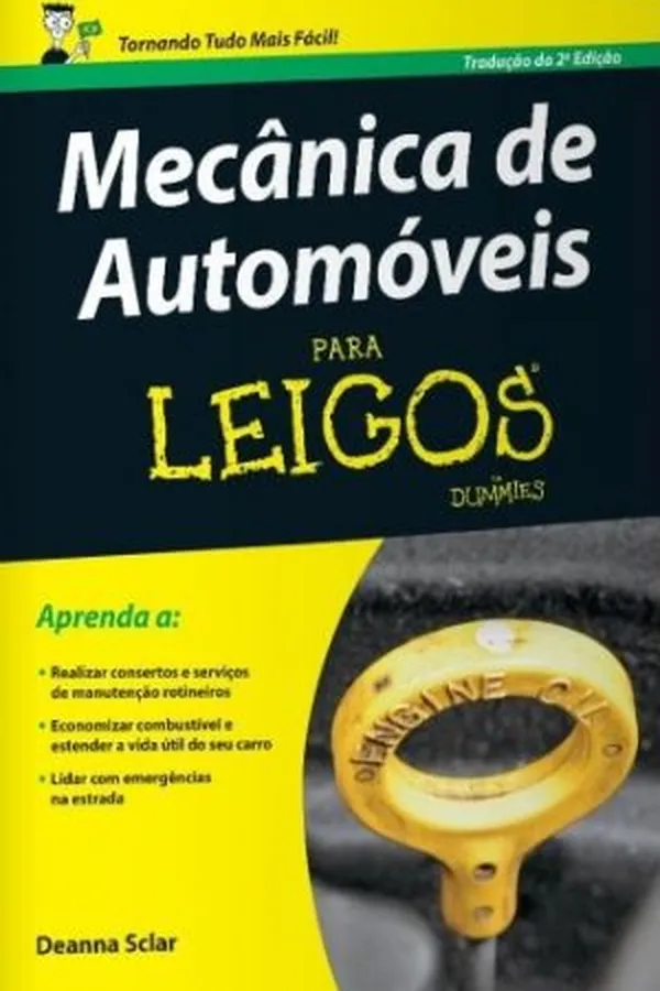 Capa de Mecânica de Automóveis Para Leigos
