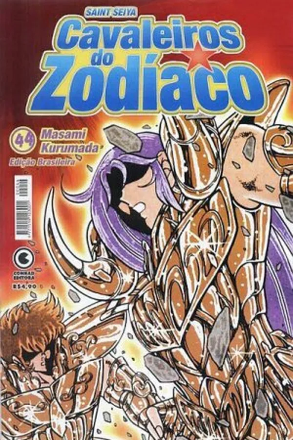 Capa de Cavaleiros do Zodíaco #44