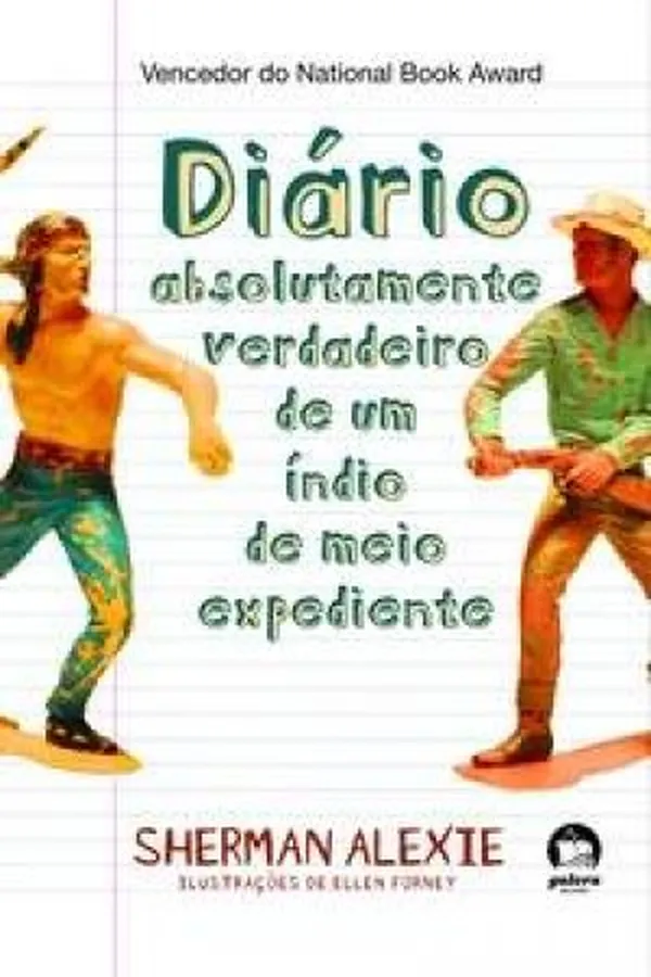 Capa de Diário absolutamente verdadeiro de um índio de meio expediente