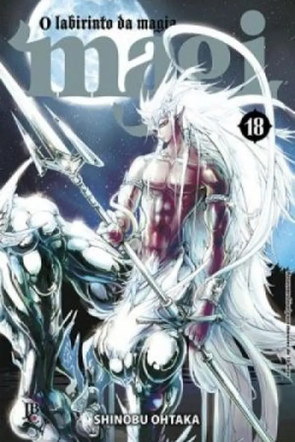 Capa de Magi - O Labirinto da Magia #18