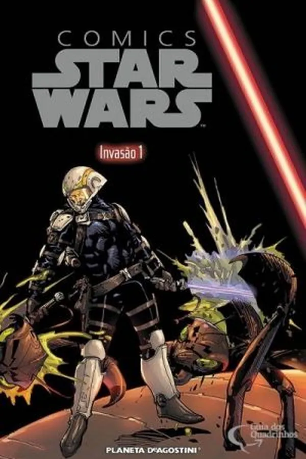Capa de Comics Star Wars - Invasão 1