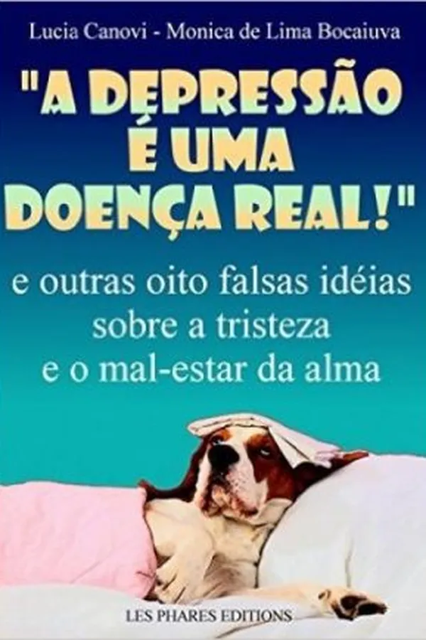 Capa de "A depressão é uma doença real!"