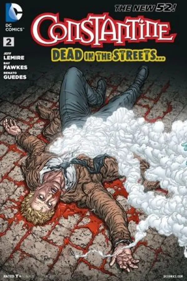 Capa de Constantine #02 - Os novos 52