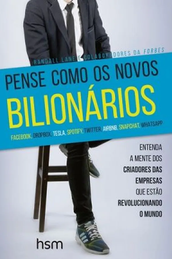 Capa de Pense como os Novos Bilionários