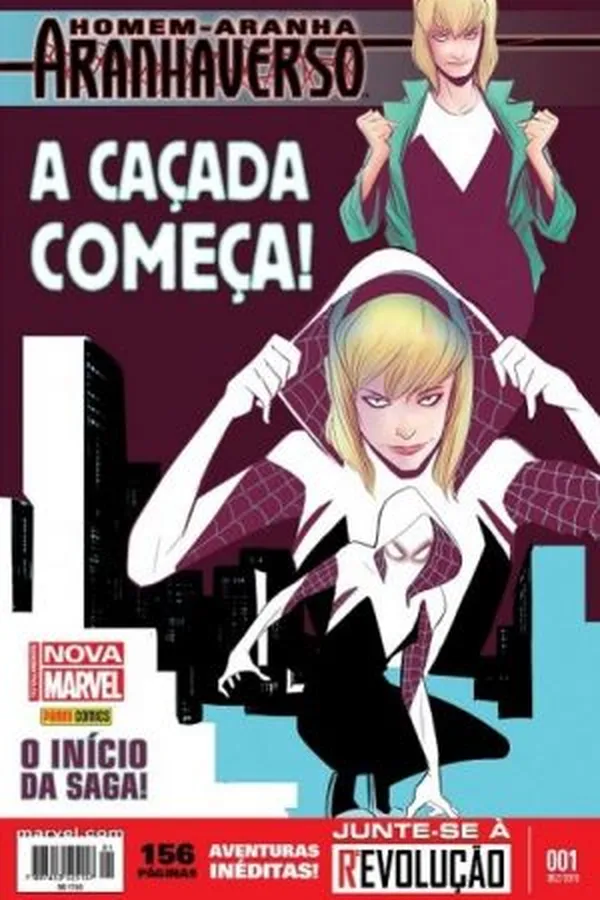 Capa de Homem-Aranha: Aranhaverso