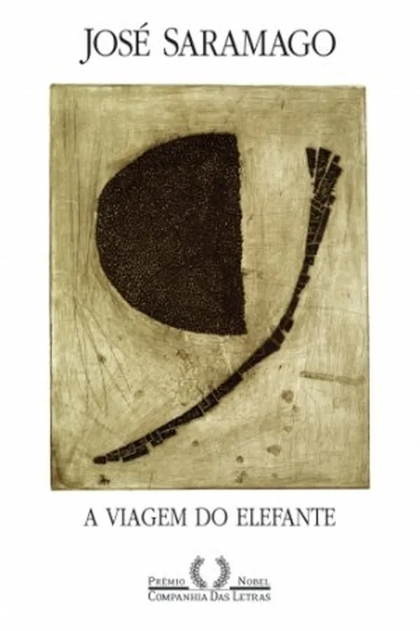 Capa de A viagem do elefante