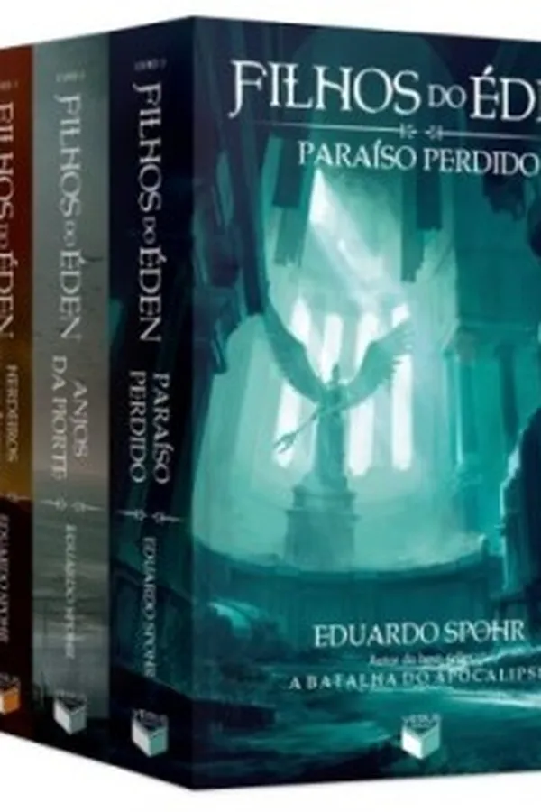 Capa de Kit Filhos do Éden + A Batalha do Apocalipse - 4 Livros