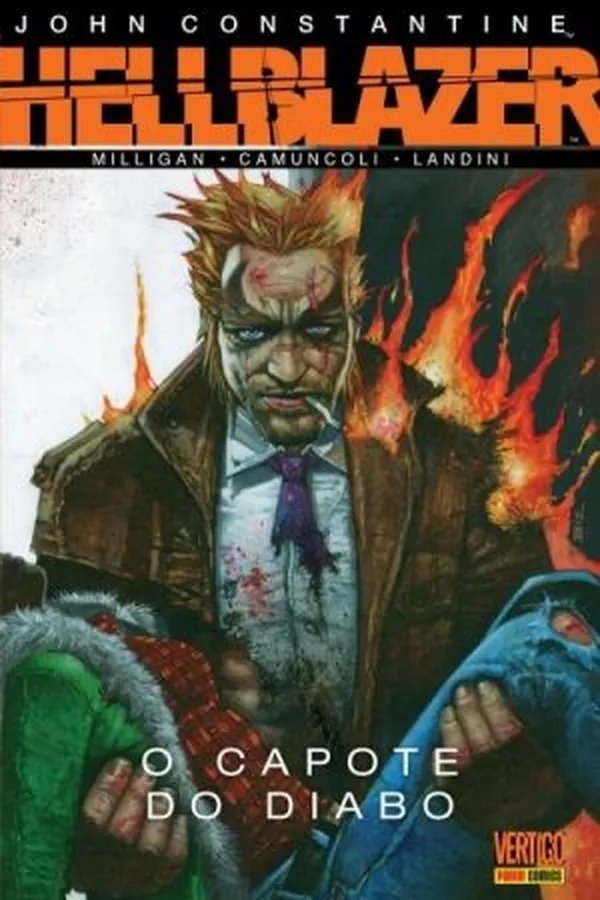 Capa de John Constantine / Hellblazer - O Capote do Diabo