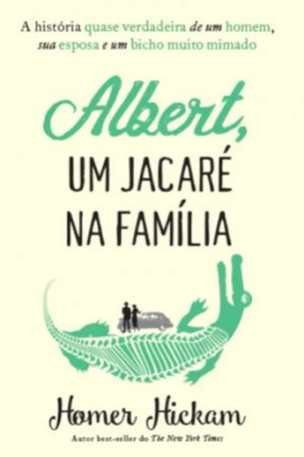 Capa de Albert, um jacaré na família