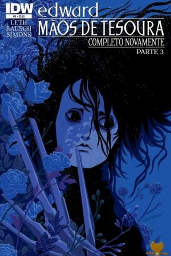 Capa de Edward Mãos de Tesoura #08