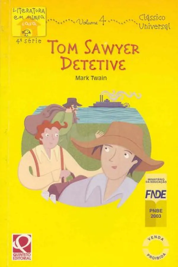 Capa de Tom Sawyer Detetive