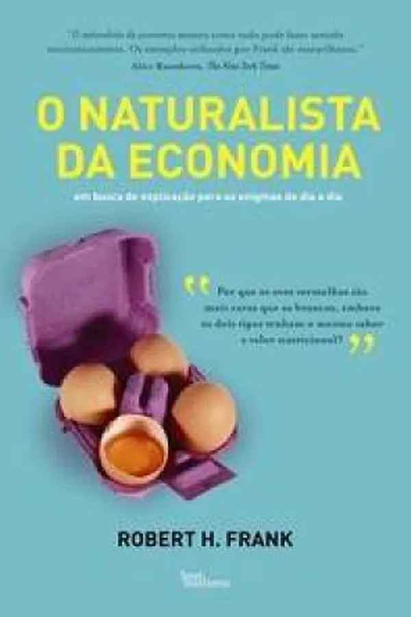 Capa de O Naturalista da Economia