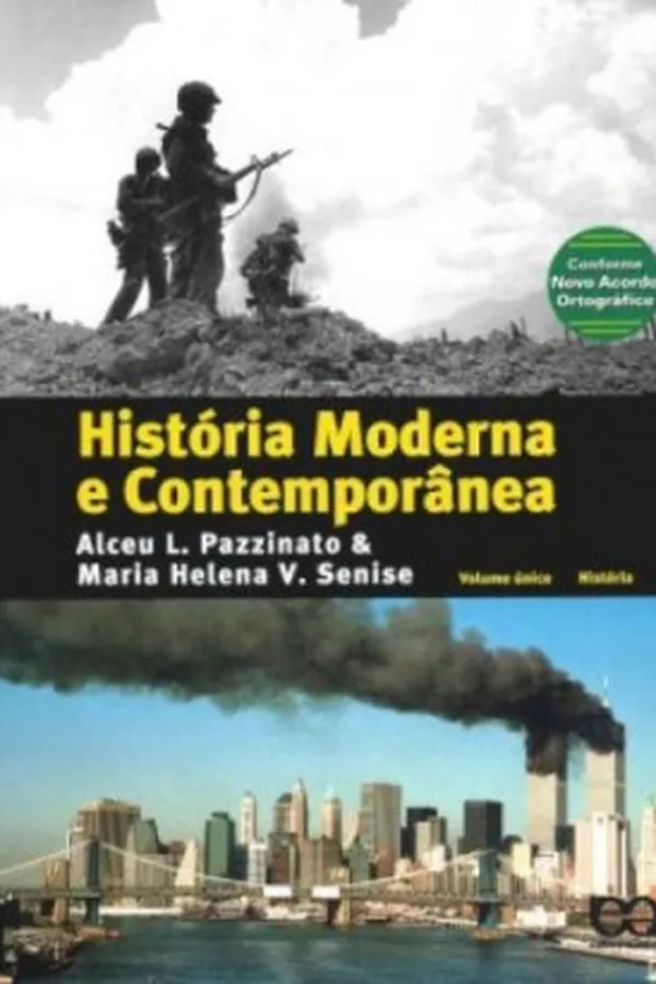 Capa de História Moderna e Contemporânea