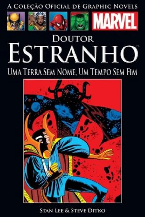 Cover of Doutor Estranho: Uma Terra Sem Nome, Um Tempo Sem Fim