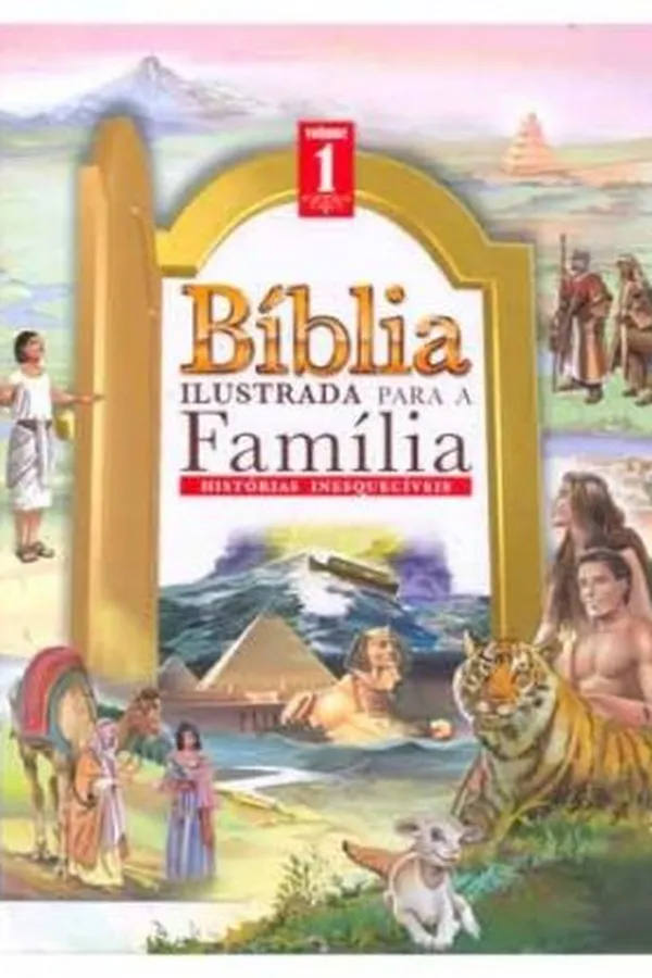 Cover of Bíblia Ilustrada para a família