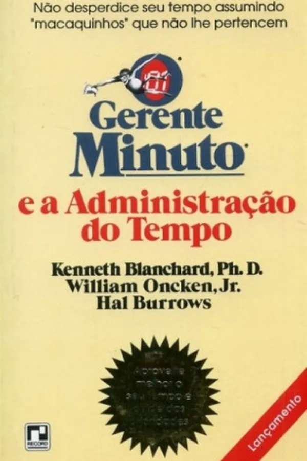 Capa de Gerente Minuto e a Administração do Tempo