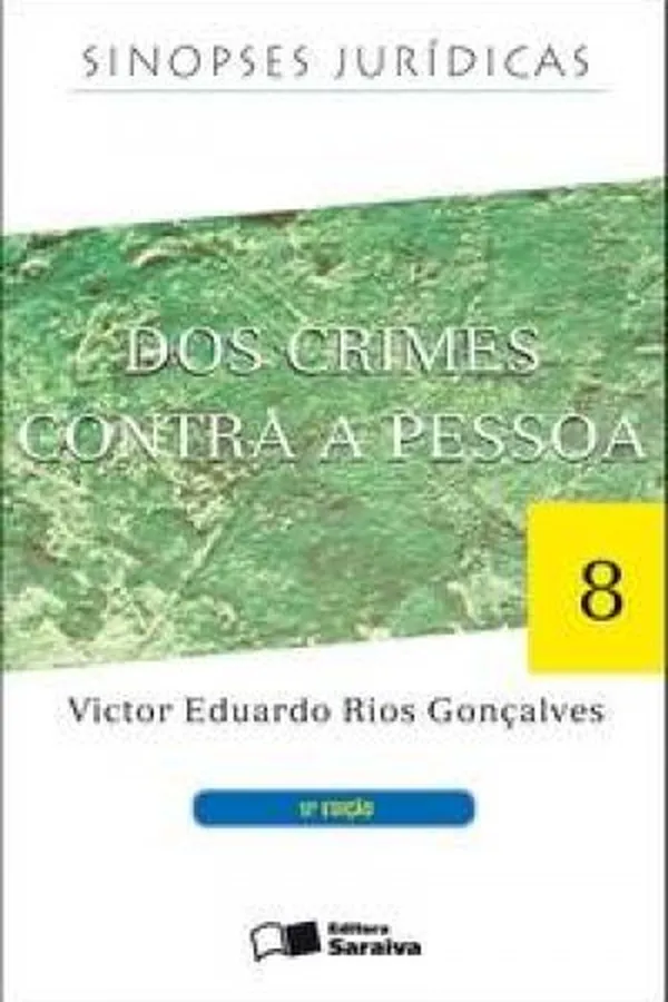 Capa de Dos crimes contra a pessoa