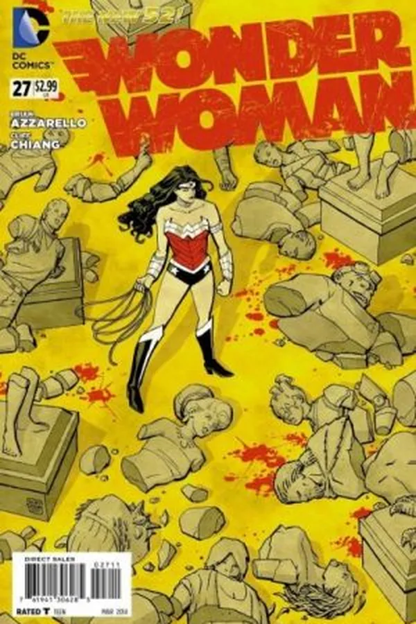 Capa de Mulher Maravilha #27 - Os novos 52