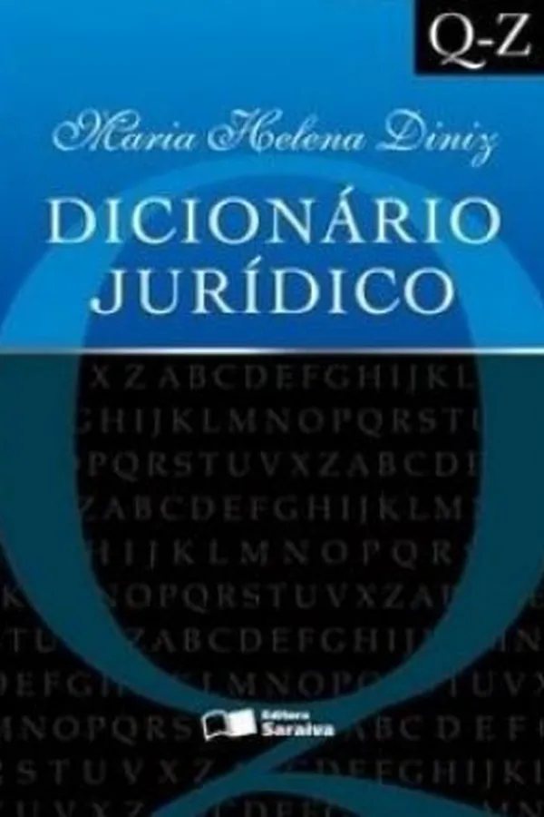 Capa de Dicionário Jurídico