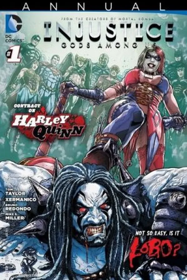 Capa de Injustice: Deuses entre Nós Anual #01