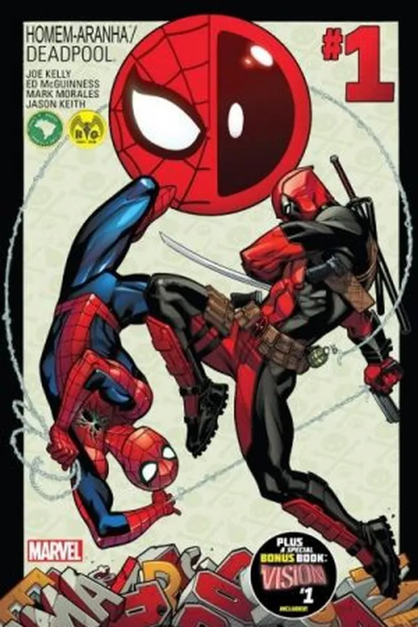 Capa de Homem-Aranha e Deadpool #01