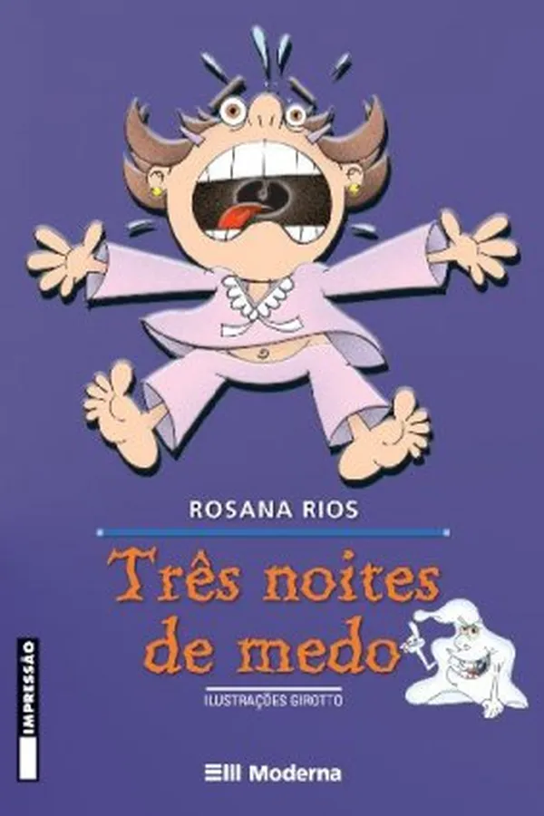 Capa de Três noites de Medo