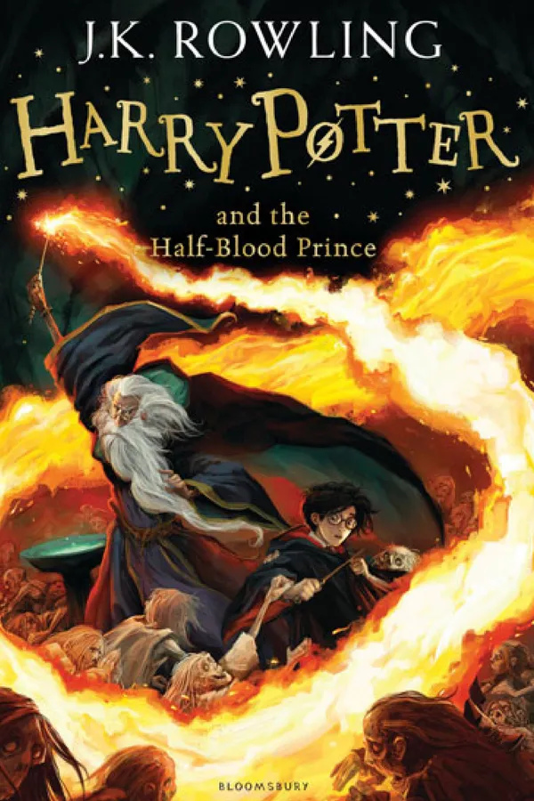 Capa de Harry Potter and the Half-Blood Prince
