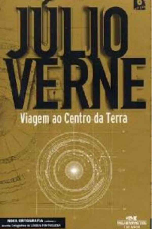 Capa de Viagem ao Centro da Terra