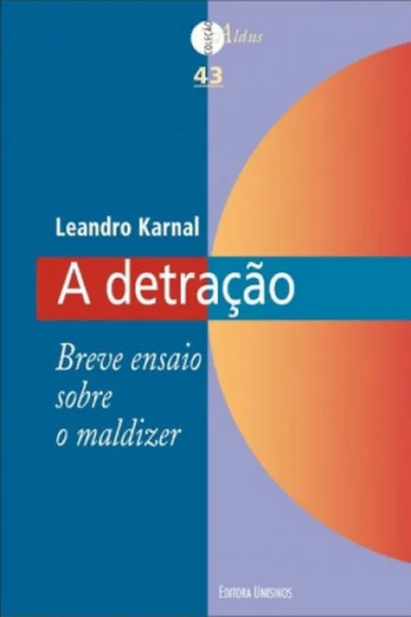 Capa de A Detração