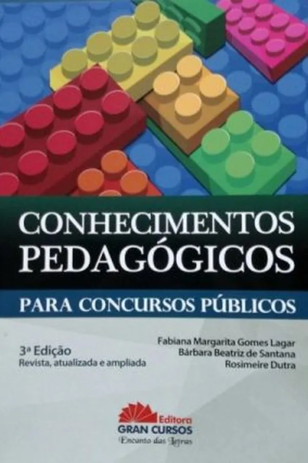 Capa de CONHECIMENTOS PEDAGÓGICOS