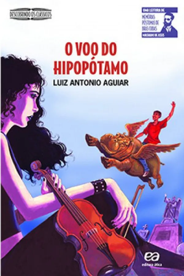 Capa de O VOO DO HIPOPOTAMO