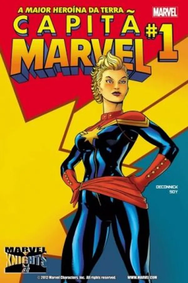 Capa de Capitã Marvel #01