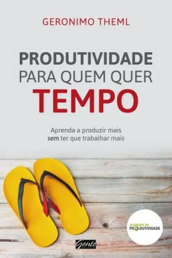Capa de Produtividade para quem quer tempo
