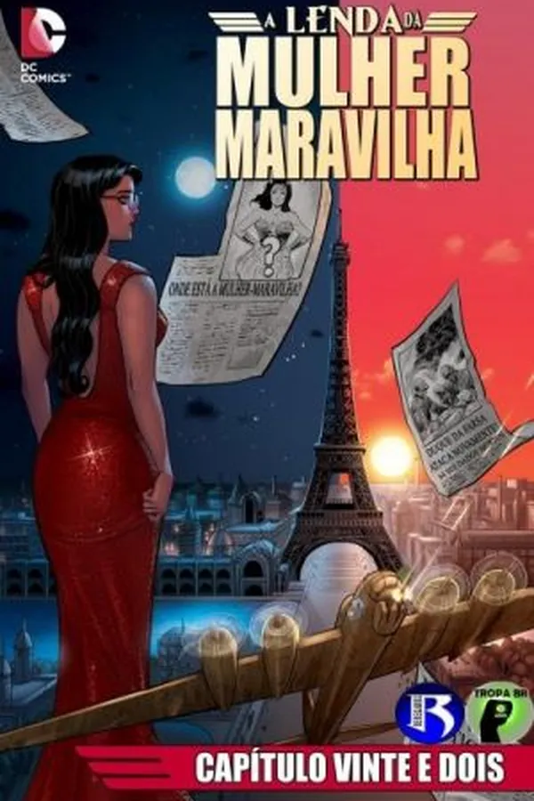 Capa de A Lenda da Mulher Maravilha #22