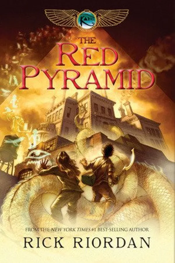 Capa de The Red Pyramid