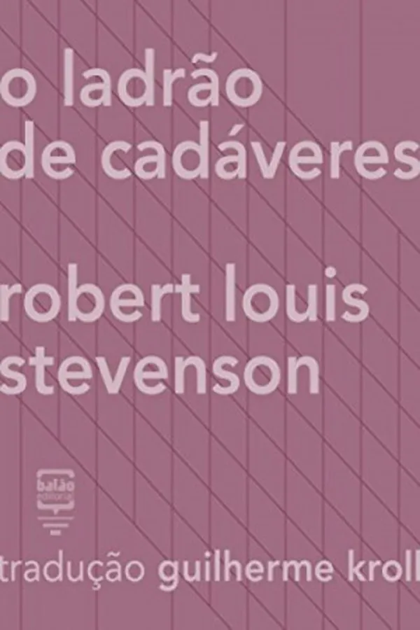 Capa de O Ladrão de Cadáveres