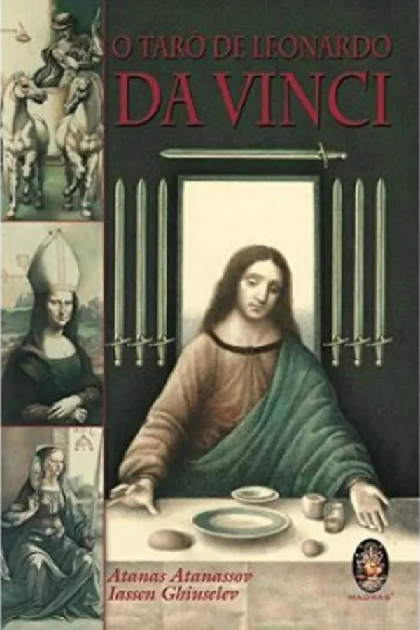 Capa de O Tarô de Leonardo da Vinci