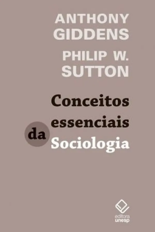 Capa de Conceitos essenciais da sociologia
