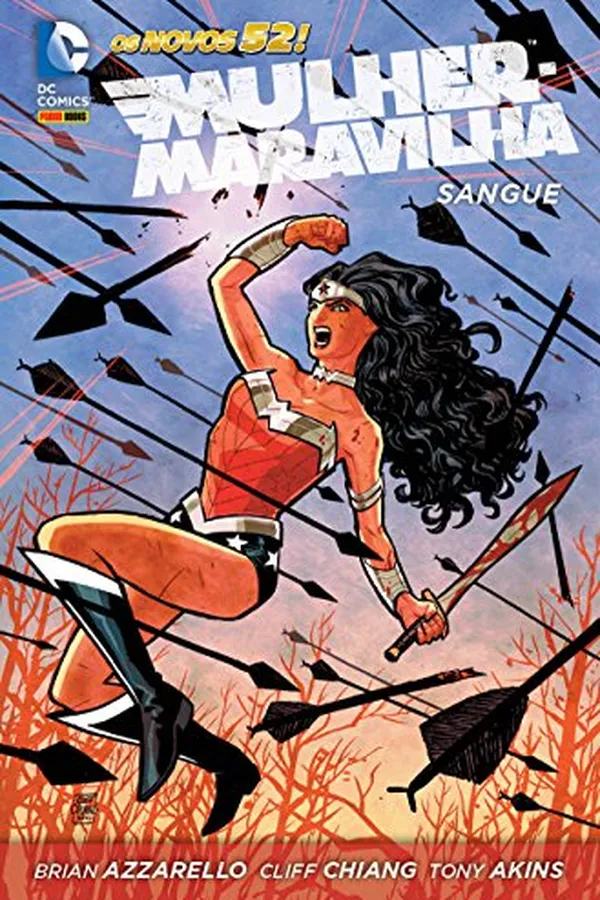 Capa de Mulher Maravilha: Sangue