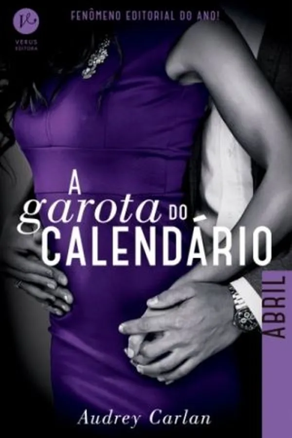 Capa de A Garota do Calendário - Abril