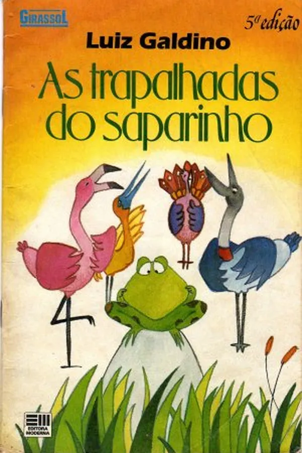 Capa de As trapalhadas do Saparinho