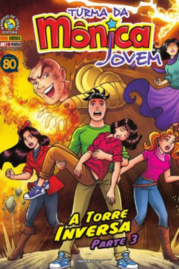 Cover of Turma da Mônica Jovem - A Torre Inversa Parte 3 - nº 92