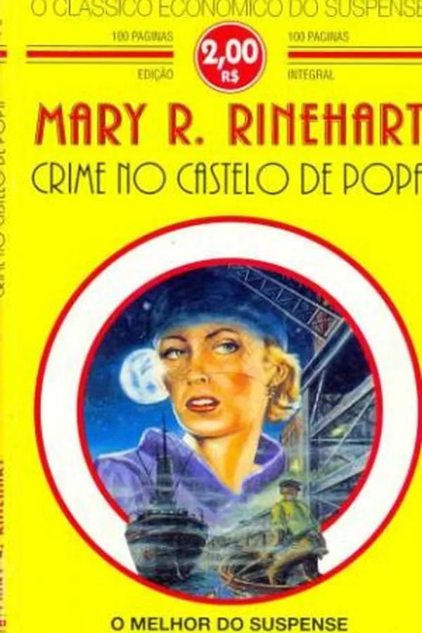 Capa de Crime no Castelo de Popa