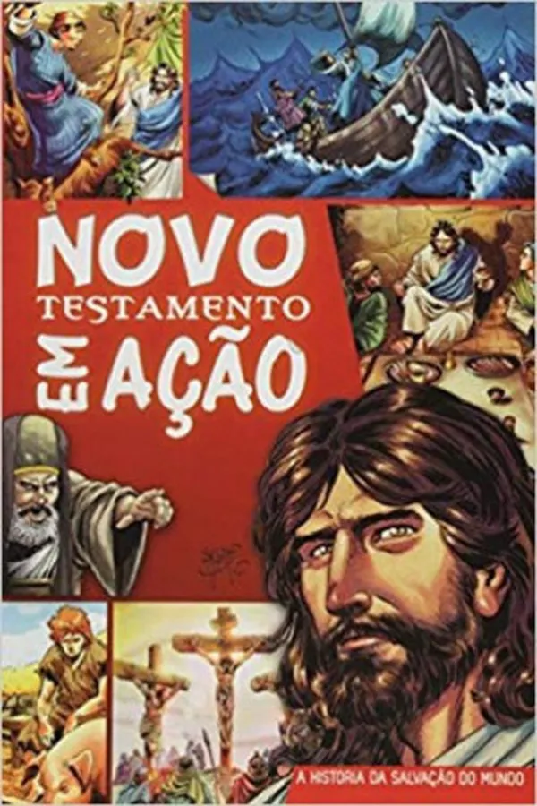 Capa de Novo Testamento em Ação