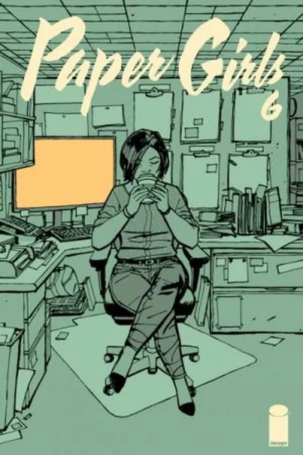 Capa de Paper Girls #06
