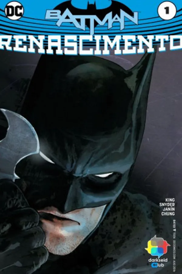 Capa de Batman: Renascimento #01 (2016)