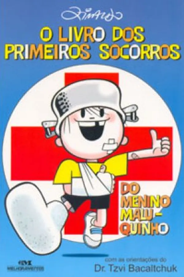 Capa de O Livro dos Primeiros Socorros do Menino Maluquinho