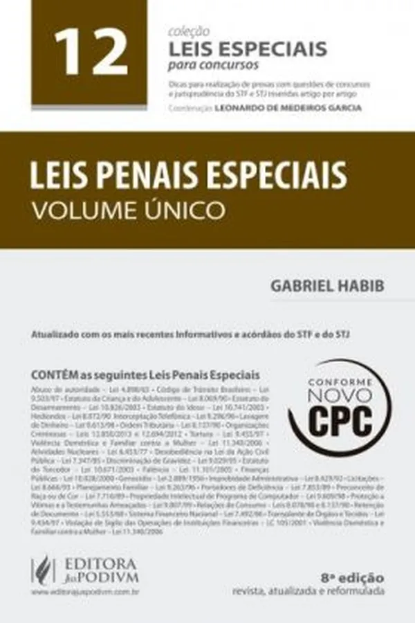 Capa de Leis Penais Especiais