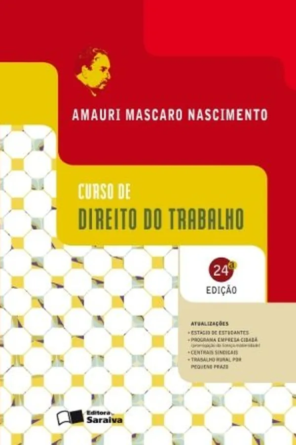 Capa de Curso de Direito do Trabalho