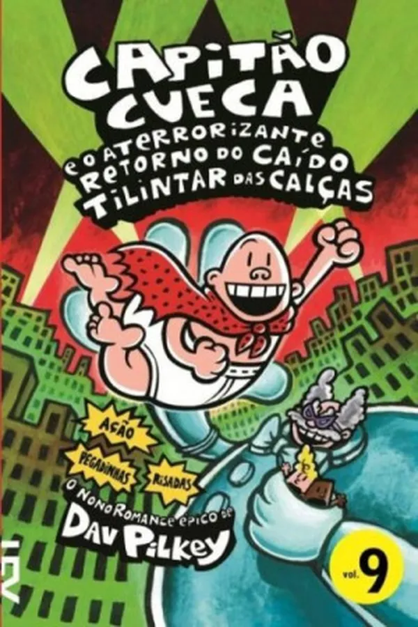 Capa de Capitao Cueca E O Aterrorizante Retorno Do Caido